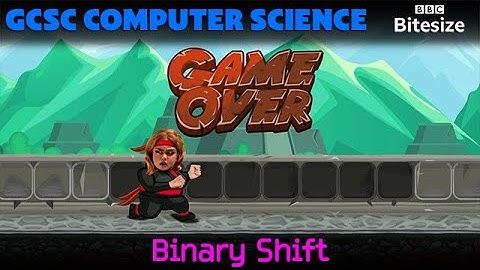 Binary Shift | GCSE Computer Science | BBC Bitesize | Too Tall Productions