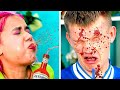 22 SCHOOL SITUATIONS we all faced || funny pranks with classmates and teachers, school hacks