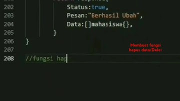BELAJAR GOLANG #2   KONEKSI DATABASE MYSQL DAN CRUD