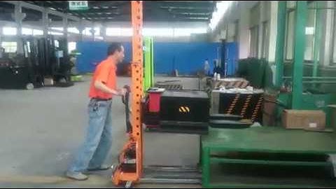 500kg Self loading electric stacker Innolift type