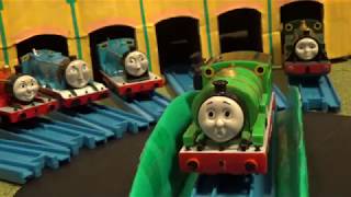 きかんしゃ トーマス 「ペンキやさん 洗車機をぬる」前編 Plarail Thomas and Friends