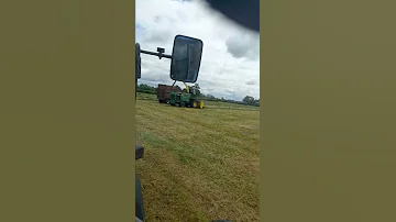 1st Cut Siliage Classic John Deere 6810 Self Propelled Harvester 