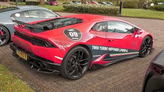 850HP Heffner Twin Turbo Lamborghini Huracan - Revs & Accelerations ! by ExoticCarspotters 3,490 views 5 days ago 6 minutes, 38 seconds