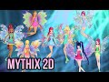 Winx club mythix 2d with roxy and daphne full transformation  winxclub  fanmade