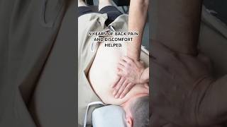 Transformative Relief: Alleviating 5 Years of Back Pain, Discomfort, and Sleepless Nights