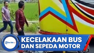 Kecelakaan Libatkan Bus dan Sepeda Motor Terjadi di Jalan Baru di Kuningan Ramai Jadi Perbincangan