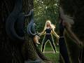 Fearless Woman Rescues Dog From Snake! #FearlessGranny #GrandmaCharisma #snake #shortsvideo
