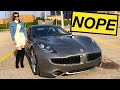 Why we AVOIDED the Fisker Karma and Tesla S, and bought a used Maserati instead