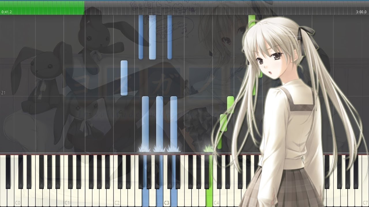 Stream Kioku - Yosuga no Sora (Cover Tsuki Piano/Cello/Guitar) by Tsuki  Piano Anime