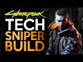 Incredible Tech Sniper Build - Cyberpunk 2077