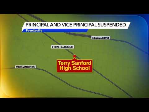 Terry Sanford High School principal, vice principal suspended