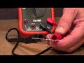 How To Use The Basic Meter Function (Diode Test)