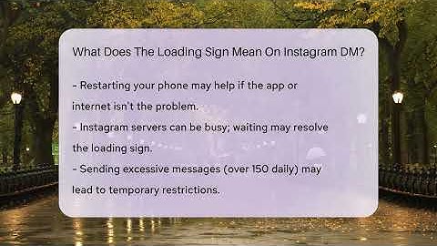 What Does The Loading Sign Mean On Instagram DM? - Everyday-Networking