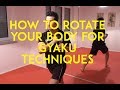 HOW TO ROTATE FOR GYAKU TECHNIQUES - karate home workout - TEAM KI