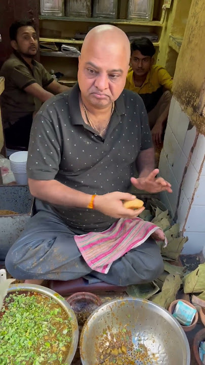 Angry man selling famous club kachori #shorts