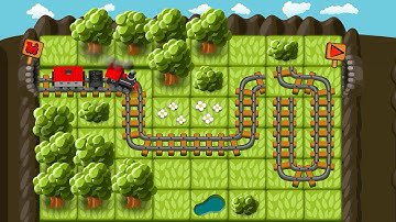 Train Tiles level 1 Gameplay brain test game chack your IQ speed / Train Tiles Express Puzzle