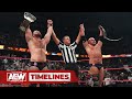 Tag team greatness ftr title defenses  aew timelines