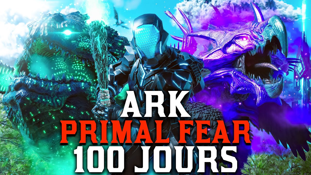 Survivre 100 Jours sur Ark PRIMAL FEAR... Voilà ce qui s'est passé...