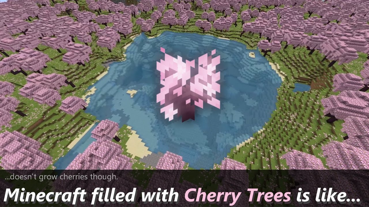 Minecraft Cherry Blossom with paper and magnets : r/oddlysatisfying