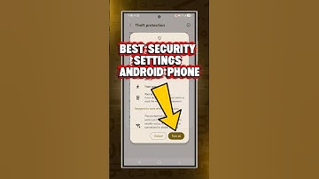 best security settings for android phone #androidtips #shorts