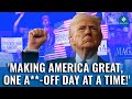 Trump Rejects ‘King’ Label, Claims Hard Work to Make US Great, Defends Ceasefire Amid Gaza Strikes