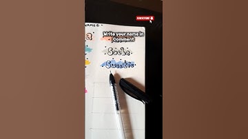 Writing my subscribers Name part 13 #artchallenge #nameart #calligraphy #trending