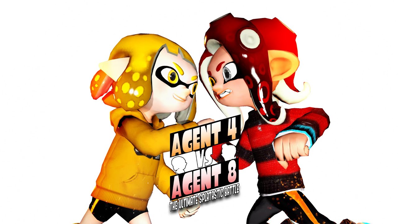 [Splatoon Gmod] Agent 4 vs Agent 8: The Ultimate Splatastic Battle