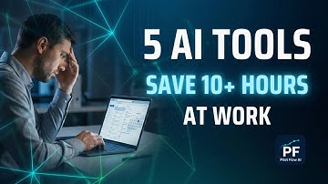 5 AI Tools That Save Busy Professionals 10+ Hours Every Week