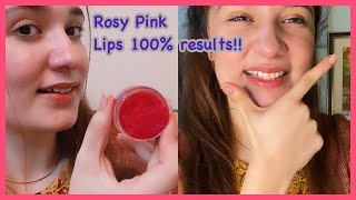 My lip Care - For Rosy , Soft and Pulpy Lips / 100% works !!