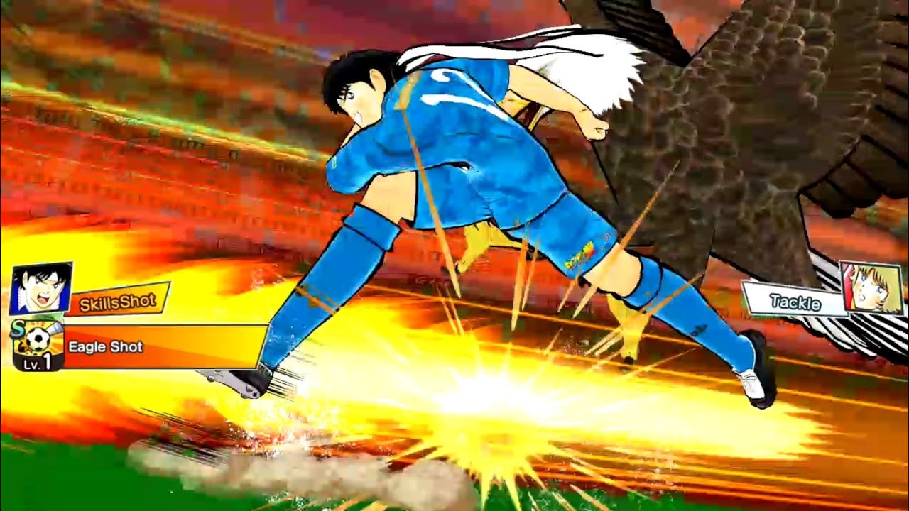 Eagle Shot (Hikaru Matsuyama) Captain Tsubasa Dream Team Skill YouTube