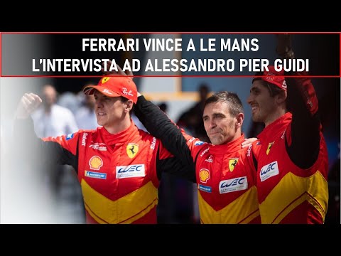 Intervista ad Alessandro Pier Guidi, vincitore a Le Mans con la Ferrari 499P