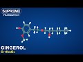 Gingerol  c17h26o4  3d molecule