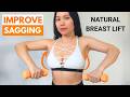 Round Lifted Boobs, give your bust-line a natural lift in 10 days, repeat 2x, add light dumbbells