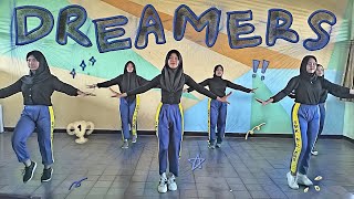 projek senam kreasi 'Dreamers' by Jungkook