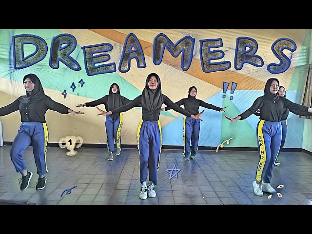 projek senam kreasi Dreamers by Jungkook class=