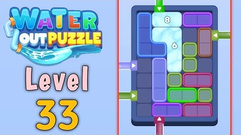 Water Out Puzzle Level 33 Walkthrough