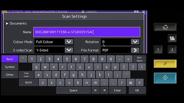 Toshiba MFP - e-BRIDGE Plus Apps - How to movie - 7 e-BRIDGE Plus for SharePoint Online