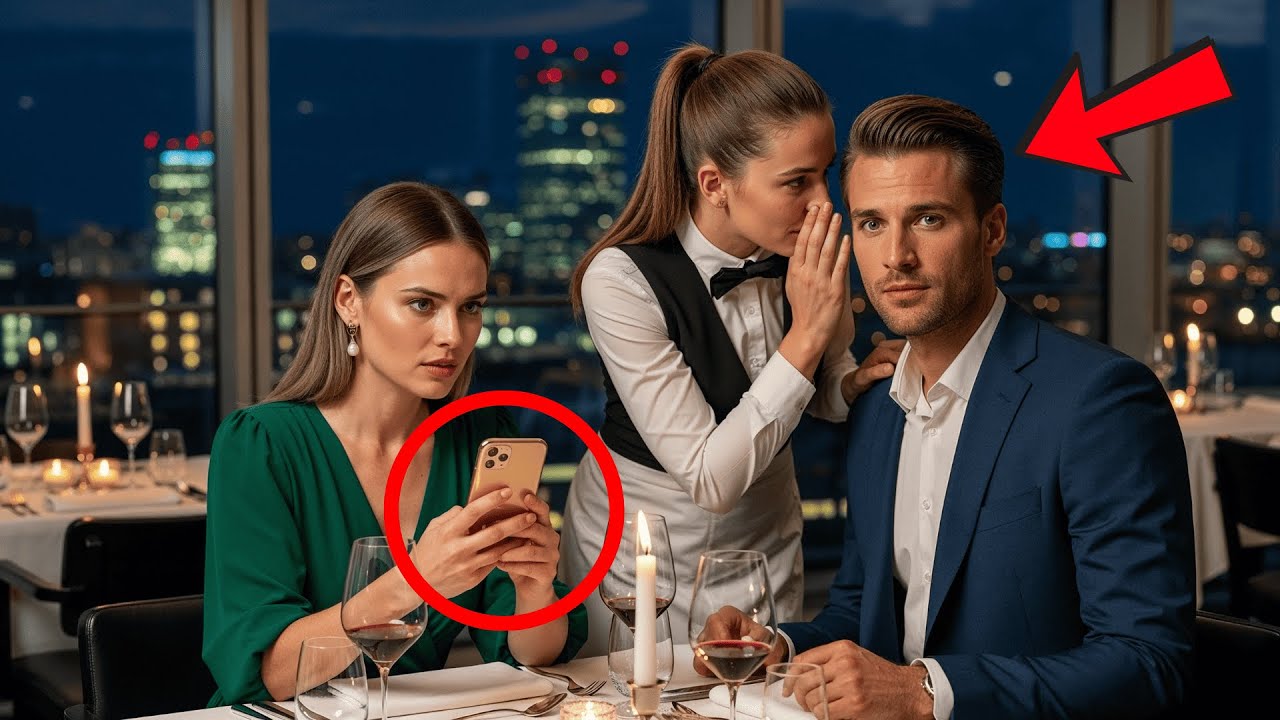 Kellnerin Warnt Milliardär vor dem Betrug Seiner Freundin – Am Nächsten Tag Kommt Eine Black Card