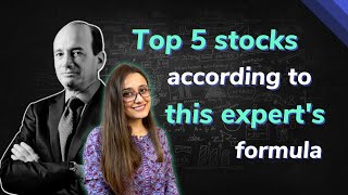 Top 5 stocks according to this expert