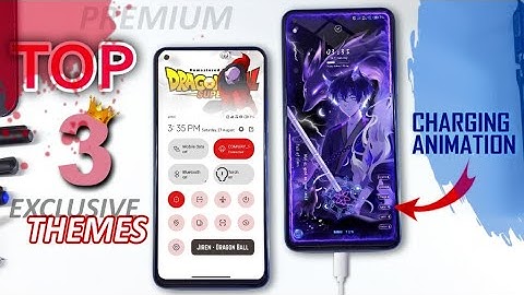 Best MiUi Exclusive Themes With Charging Animation | Best Lock Screen Theme for MiUi 🔥 | NixAndrow