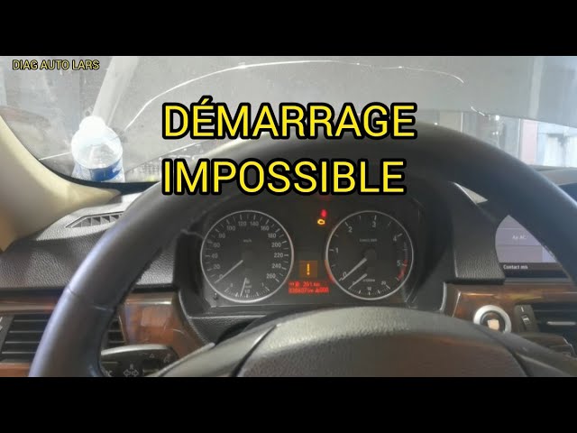 BMW 320D E90 DÉMARRAGE IMPOSSIBLE 🗝️ RESOLU 🎉