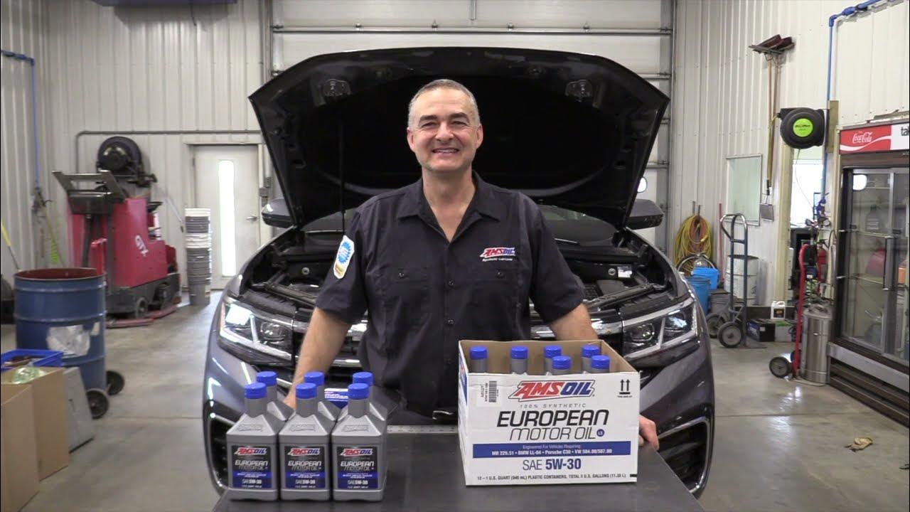 2022 VW Atlas engine oil change procedure and oil change indicator