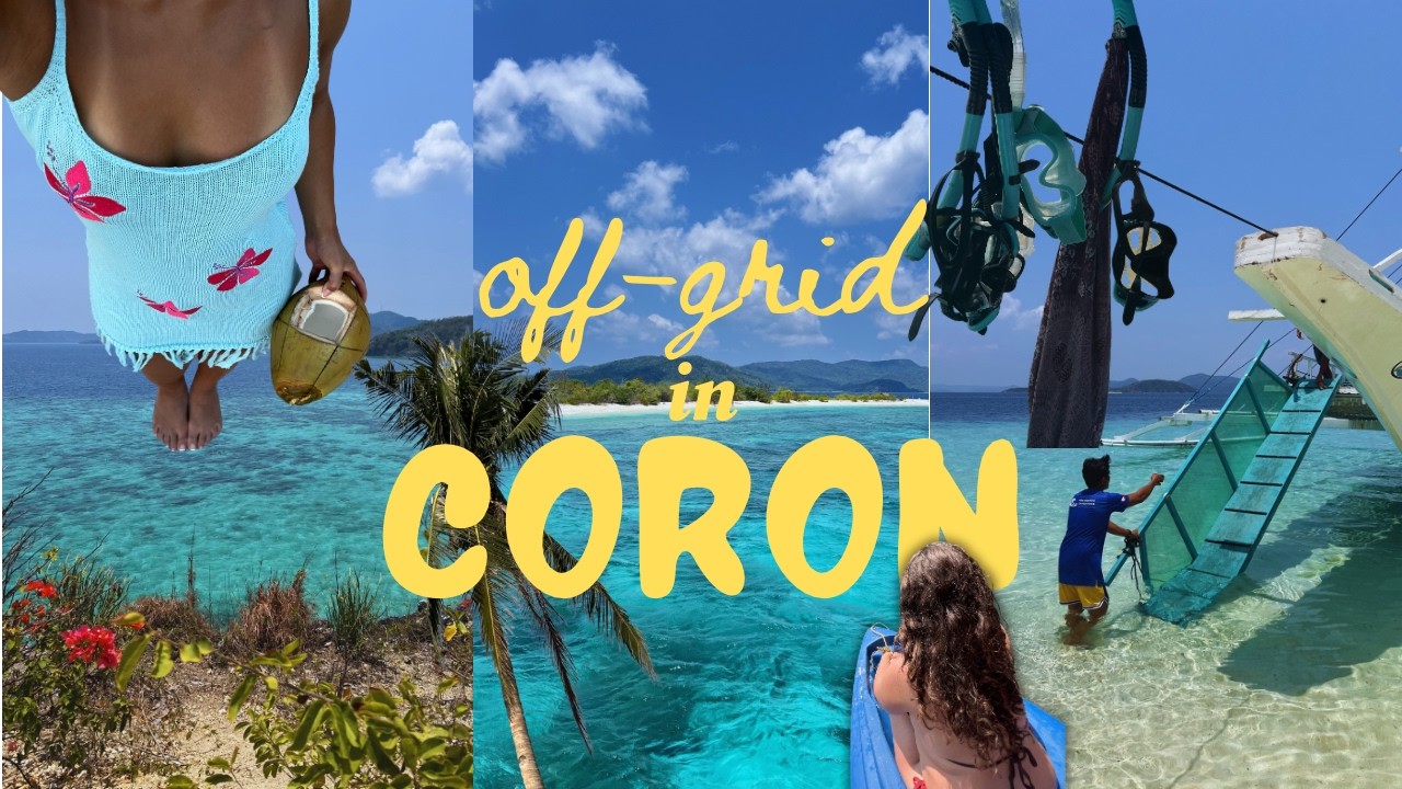 4 days off-grid in palawan — kharlla vlog