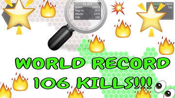 Hexar.io World Record - 106 Kills