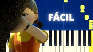 BATATINHA FRITA 1,2,3 (SQUID GAME- PT) | TUTORIAL PIANO E TECLADO FÁCIL screenshot 1