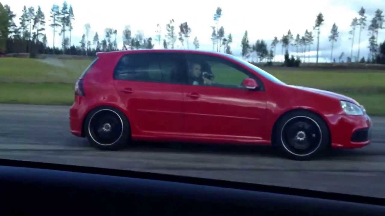 Vw golf r32 vs bmw 330i #2