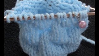 Dimple Stitch in the Round