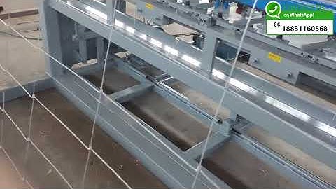 Hinge joint field fence making machine manufacturer