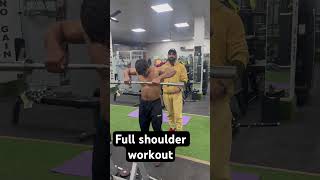 Shoulder workout #shoulderworkout #gym #health