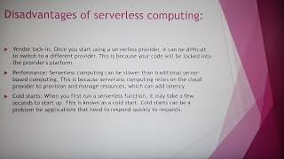 Unveiling Serverless Computing: Pros & Cons in the Virtual Data Room Era | Dhuvani Tech Insights 🔍☁️